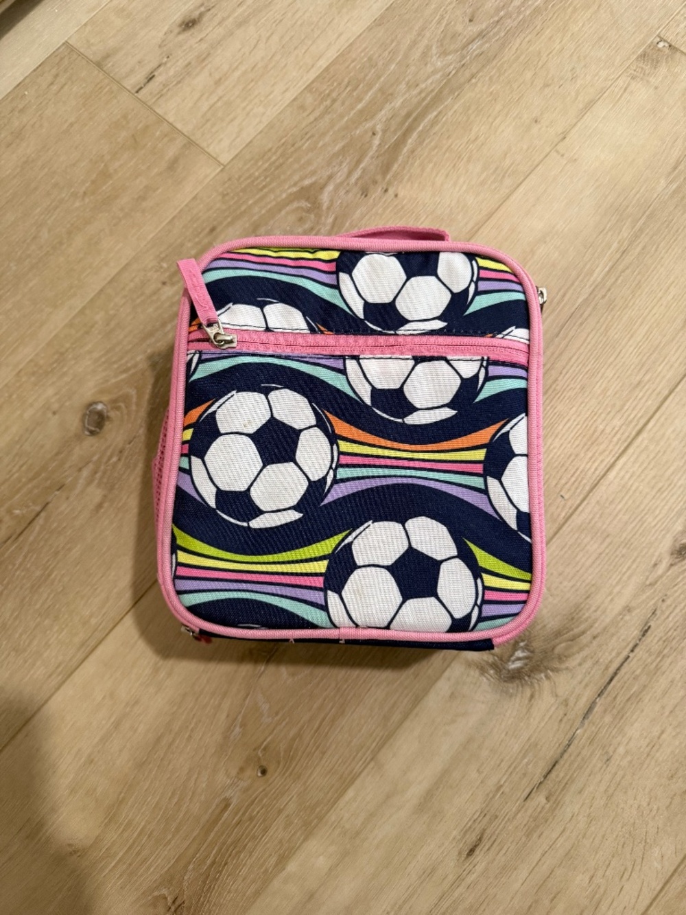 Pottery Barn soccer lunchbox